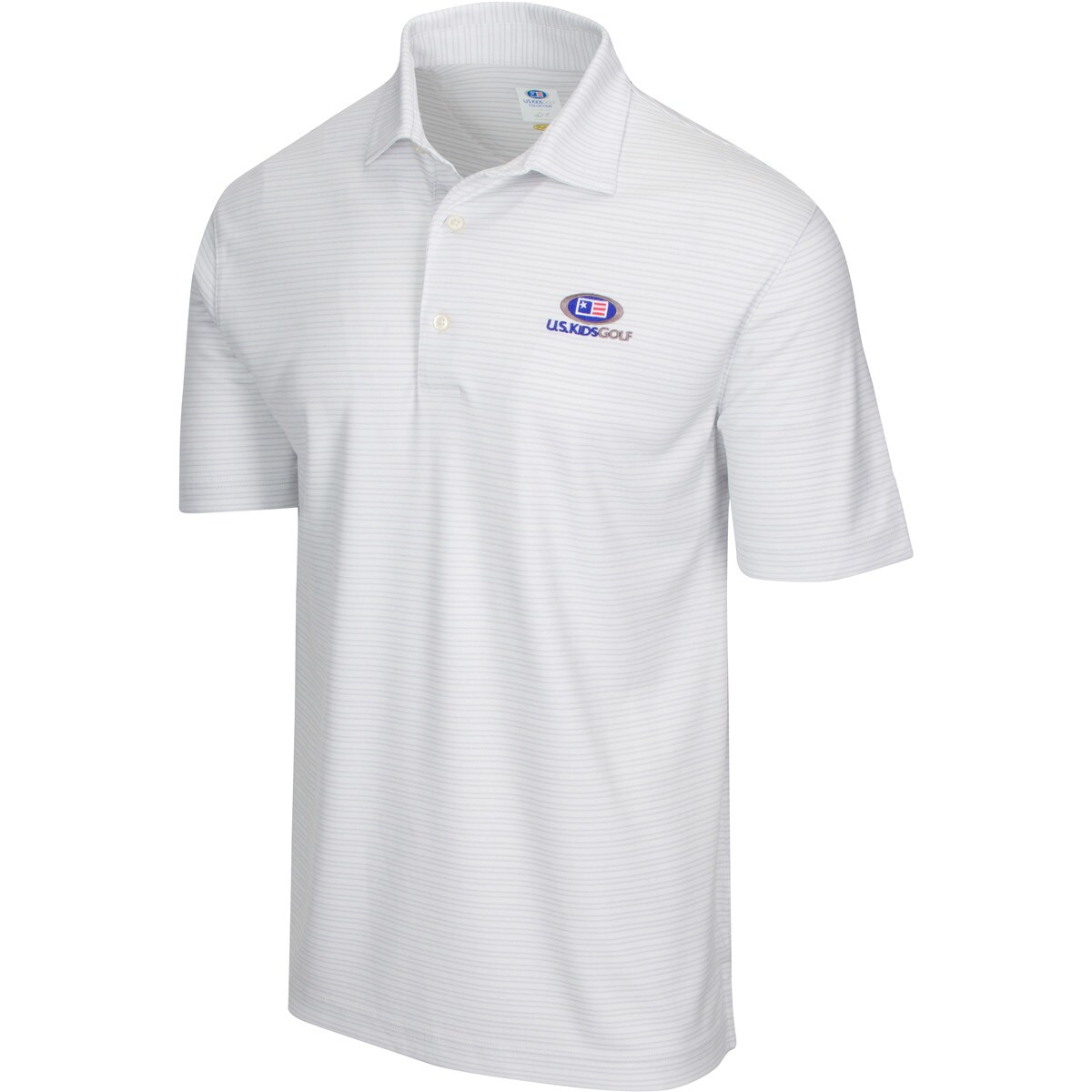 40415_main.default USKG Mens Micro Stripe Polo - Image 1